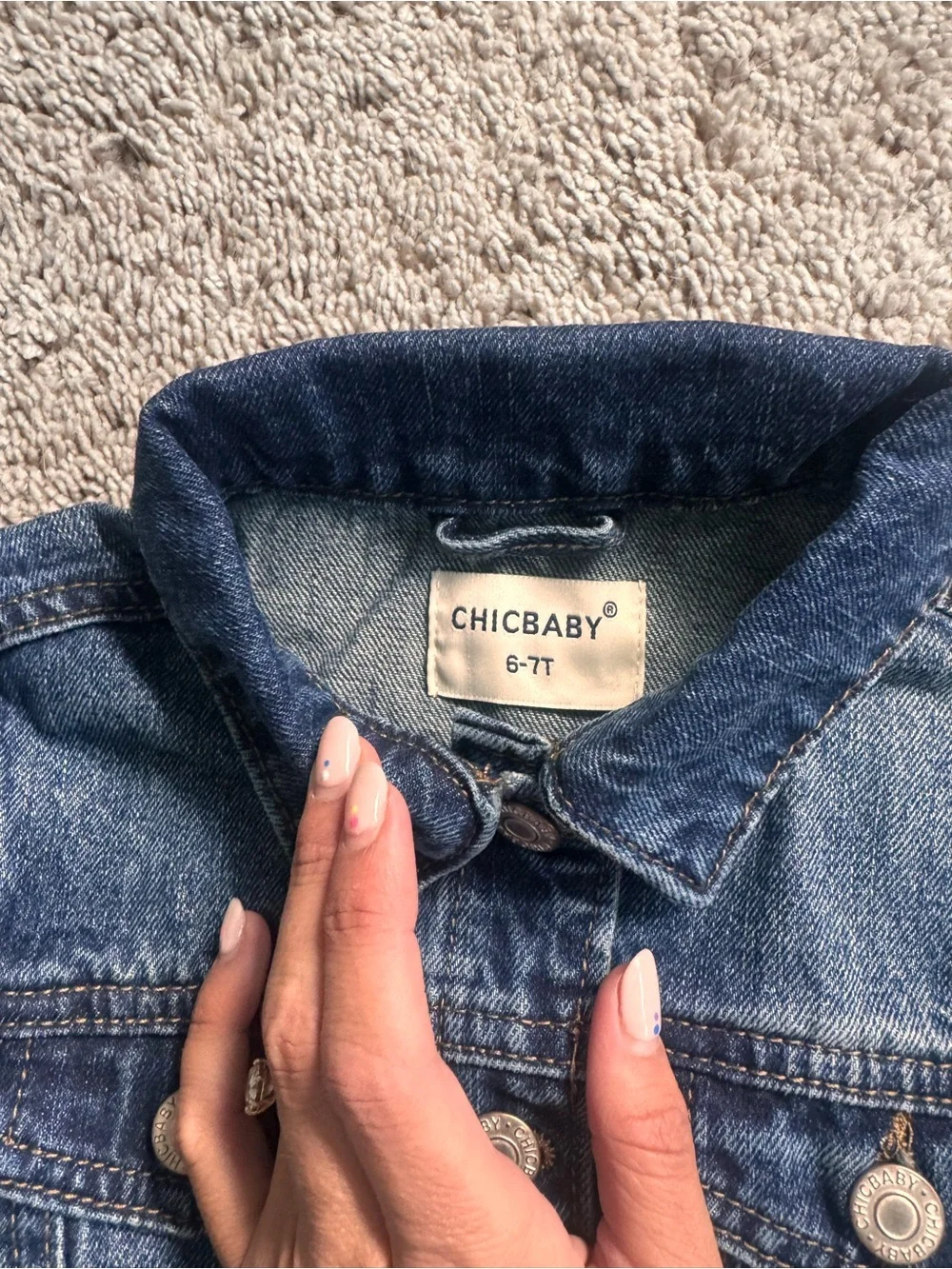 Classic Kids Denim Jacket - Blue